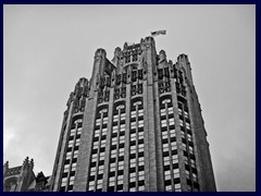 Magnificent Mile 106  - Tribune Tower, gothic 1920s skyscraper